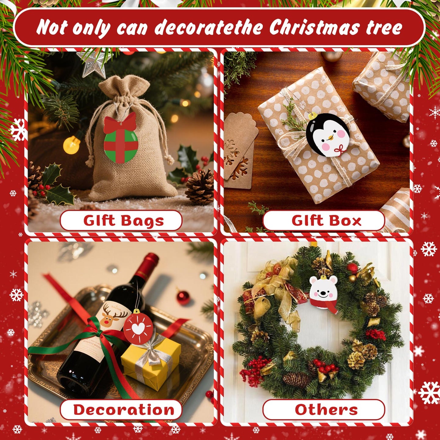 18 Christmas decoration 8pcs