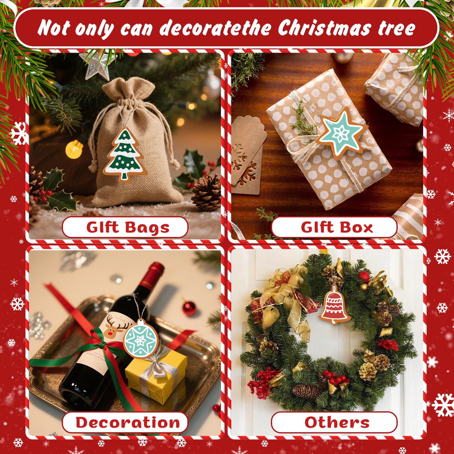 09 Christmas decoration 8pcs