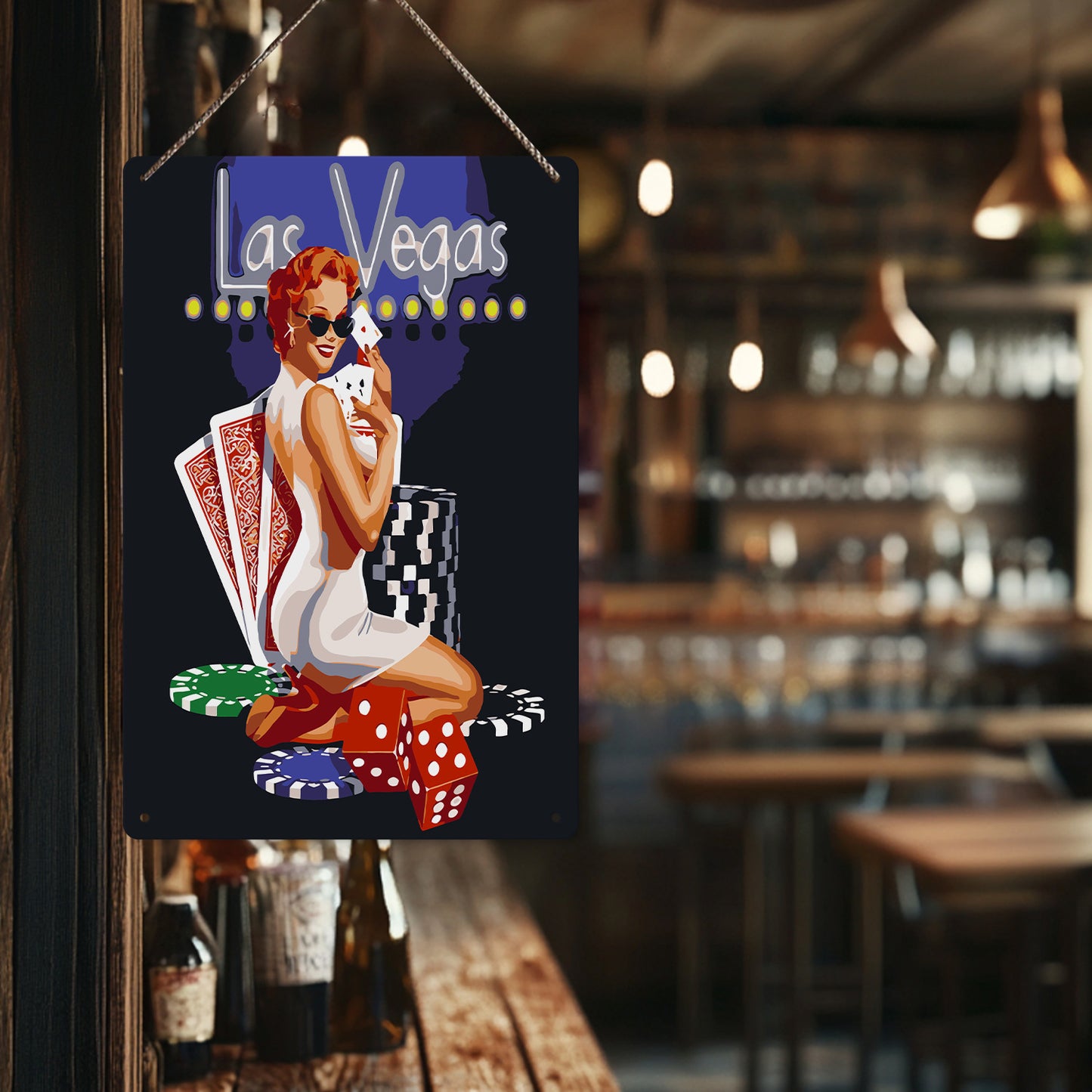 Vintage Metal Bar Art 26