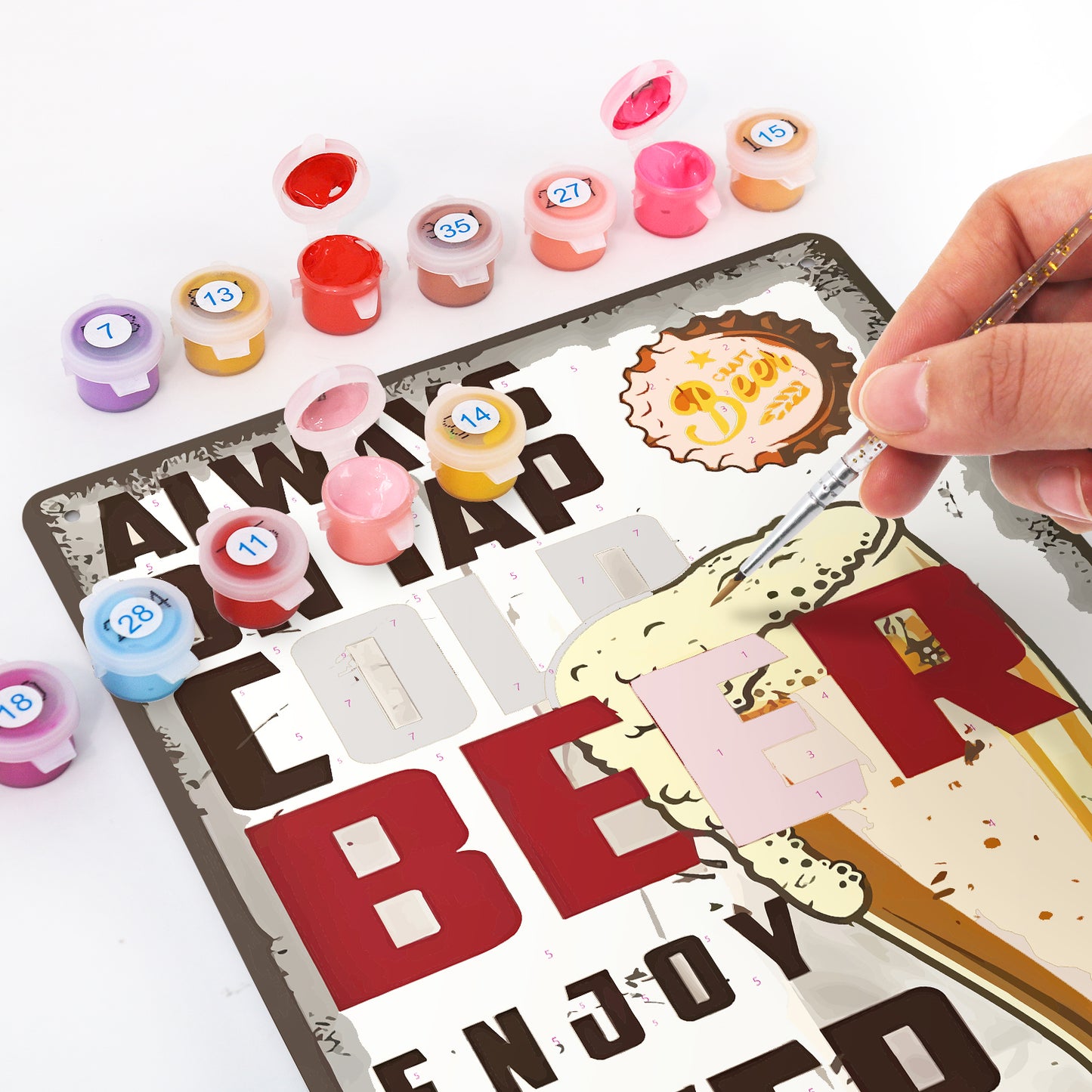 Vintage Metal Bar Art 8