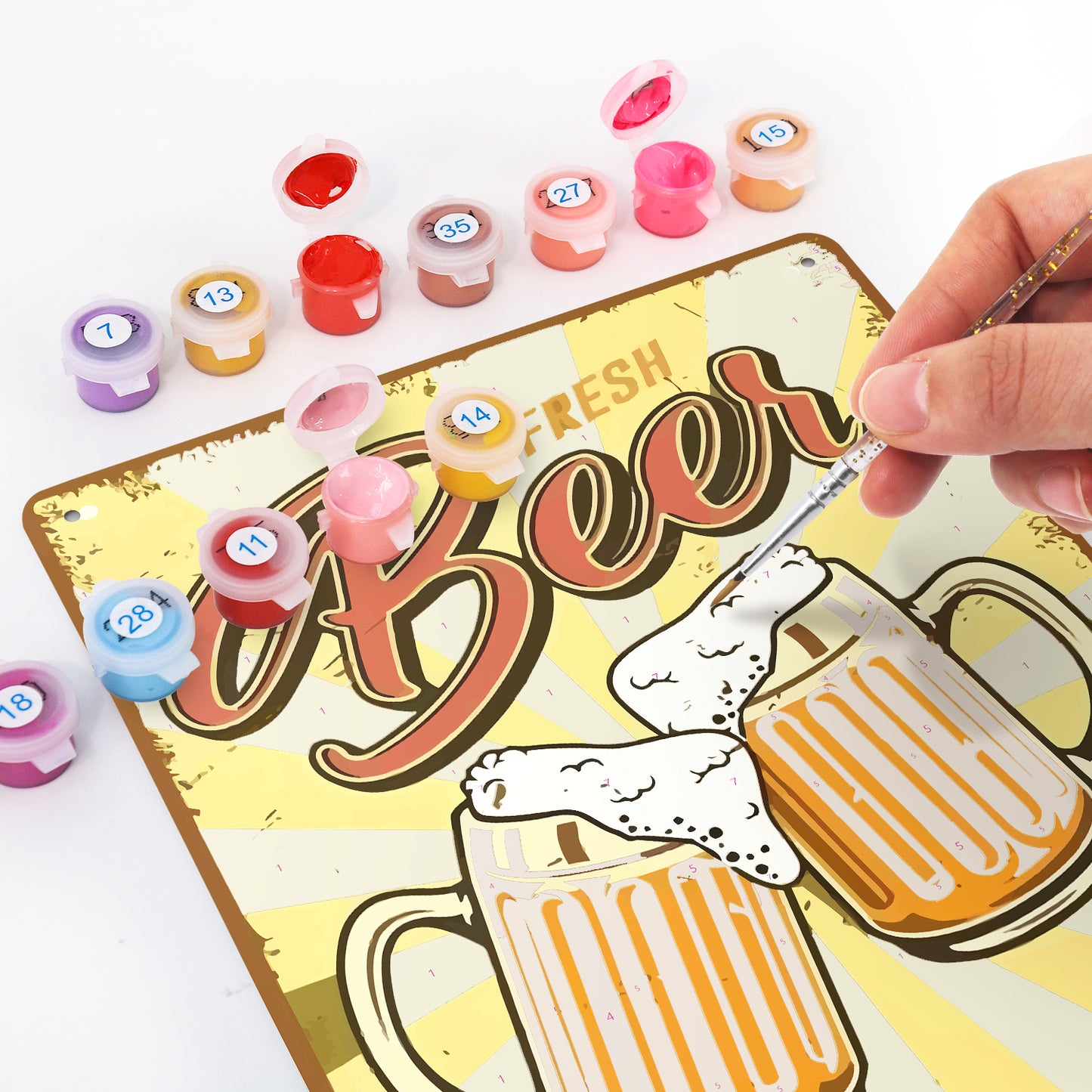 Vintage Metal Bar Art 10