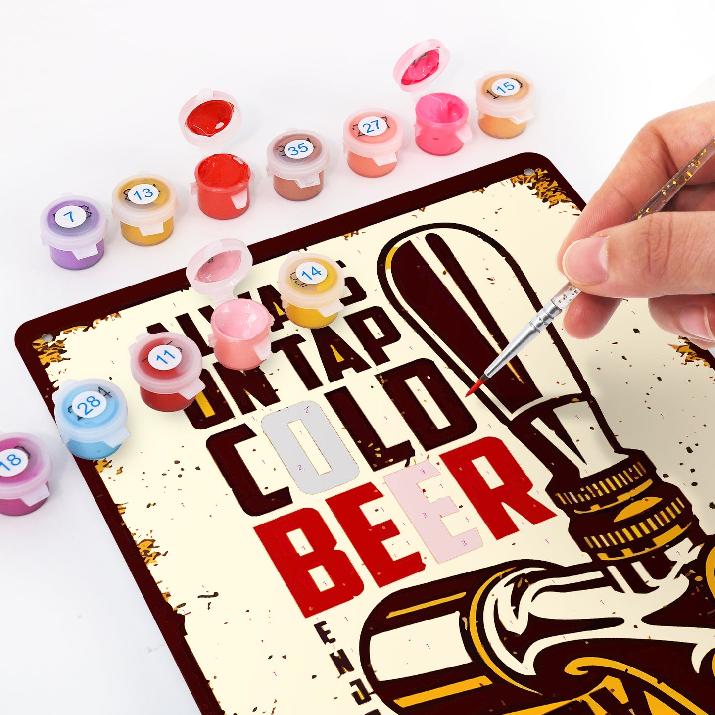 Vintage Metal Bar Art 4