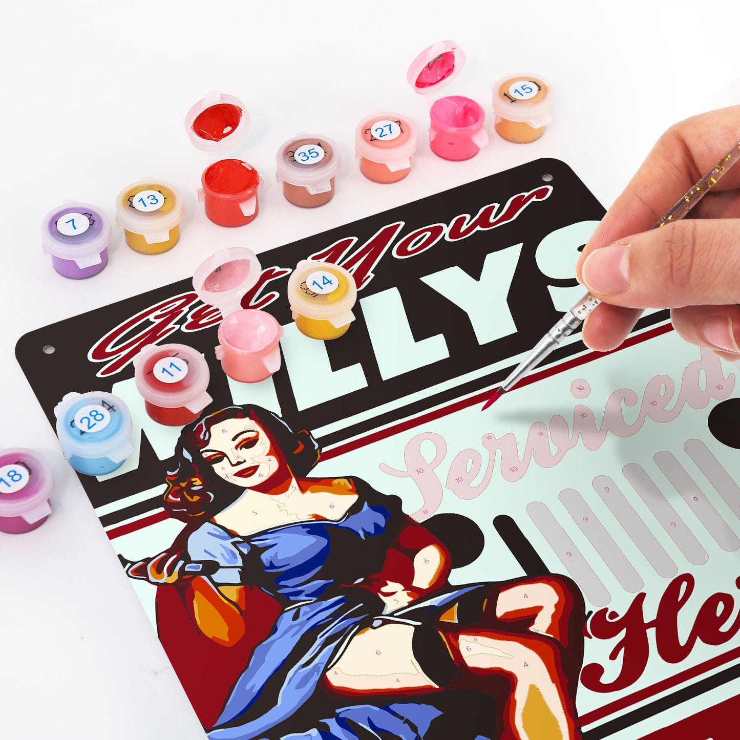 Vintage Metal Bar Art 21