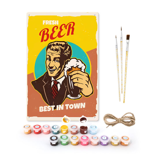 Vintage Metal Bar Art 5