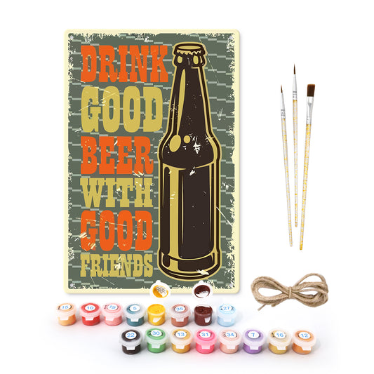 Vintage Metal Bar Art 11