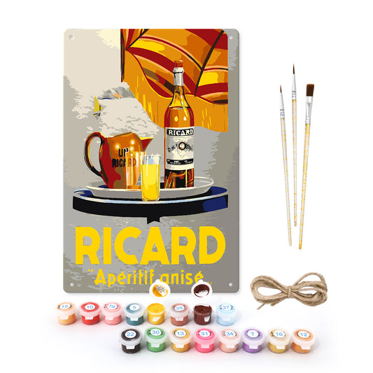 Vintage Metal Bar Art 17