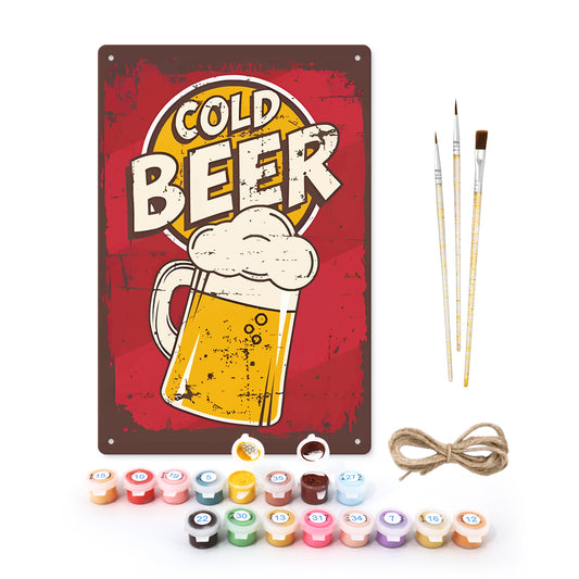 Vintage Metal Bar Art 6