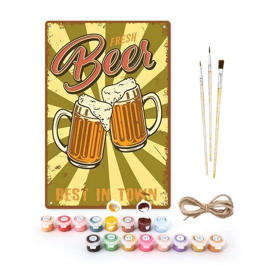 Vintage Metal Bar Art 10