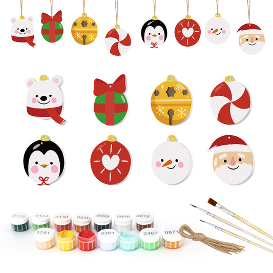18 Christmas decoration 8pcs