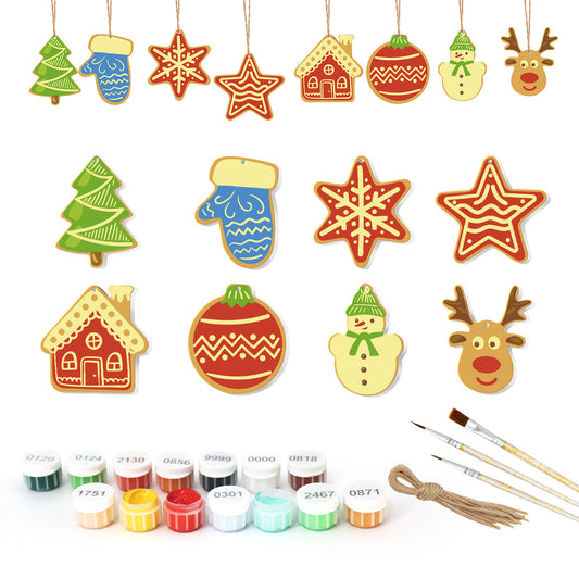 08 Christmas decoration 8pcs