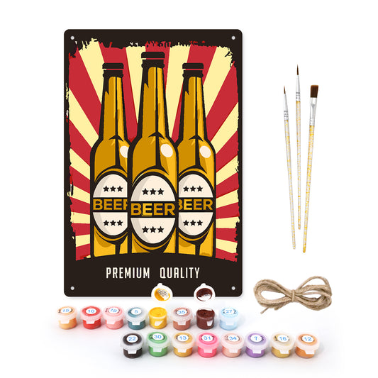 Vintage Metal Bar Art 2