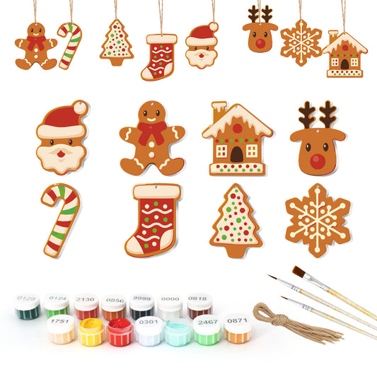 01 Christmas decoration 8pcs