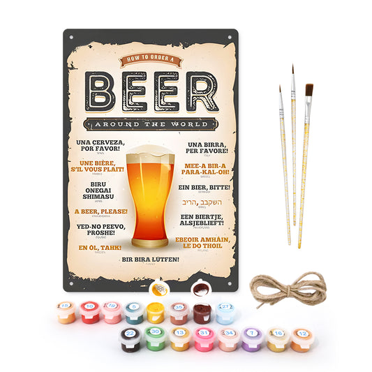 Vintage Metal Bar Art 1