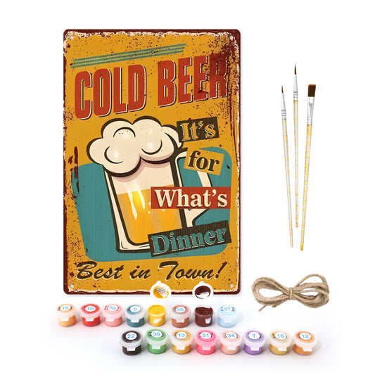 Vintage Metal Bar Art 9