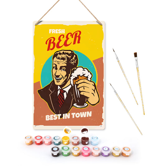 Vintage Metal Bar Art 5