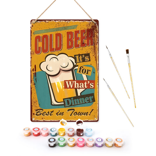 Vintage Metal Bar Art 9