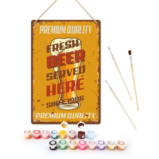 Vintage Metal Bar Art 13