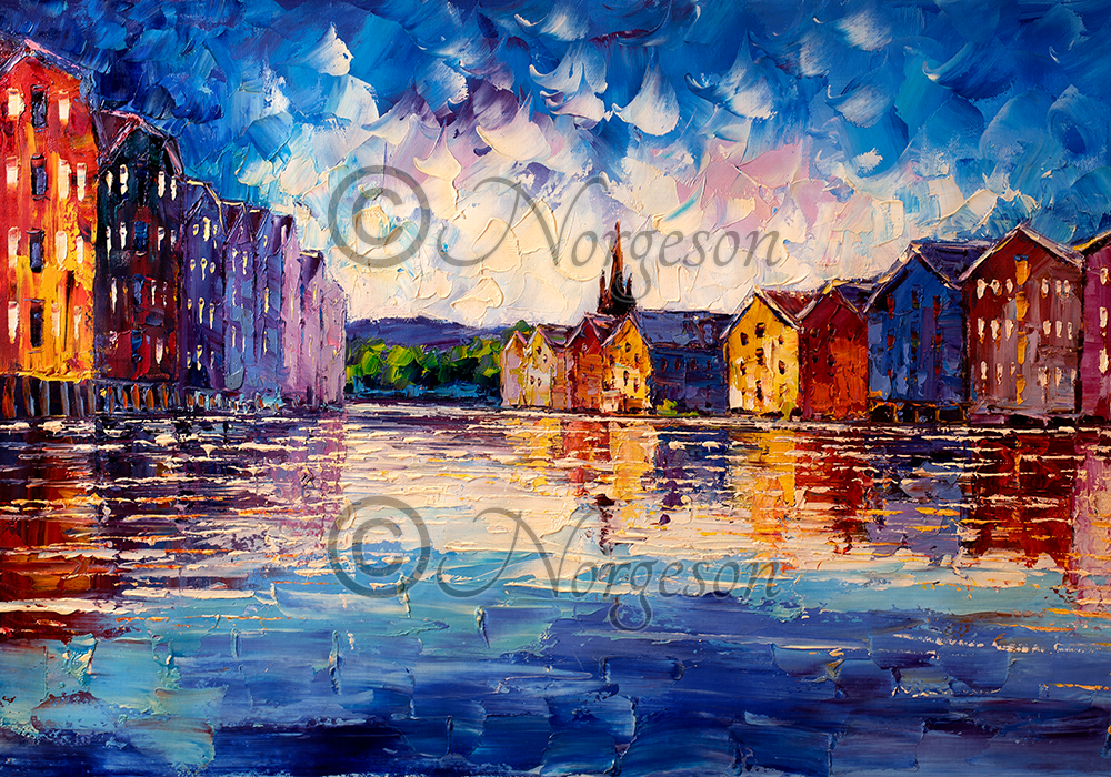 2 Reflections of Nidelva - Jigsaw puzzle