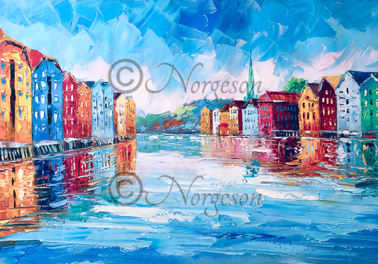 4 Reflections of Nidelva - Jigsaw puzzle