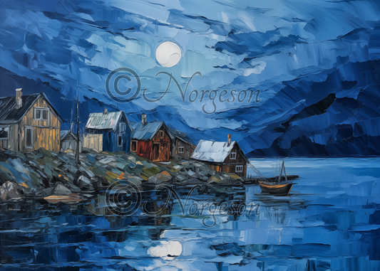 2 Nocturnal fishing village