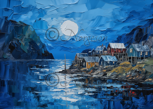 3 Nocturnal fishing village