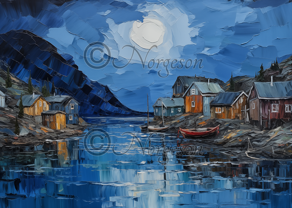 4 Nocturnal fishing village