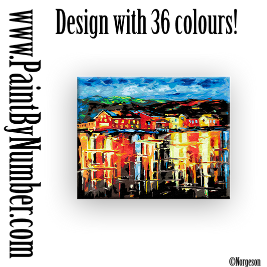 Reflections of Sjøgata (Mosjøen)