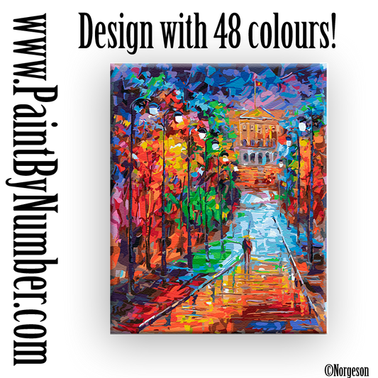 Royal Palace in autumn (Oslo)