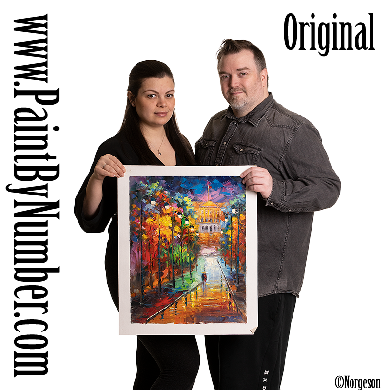 Royal Palace in autumn (Oslo)