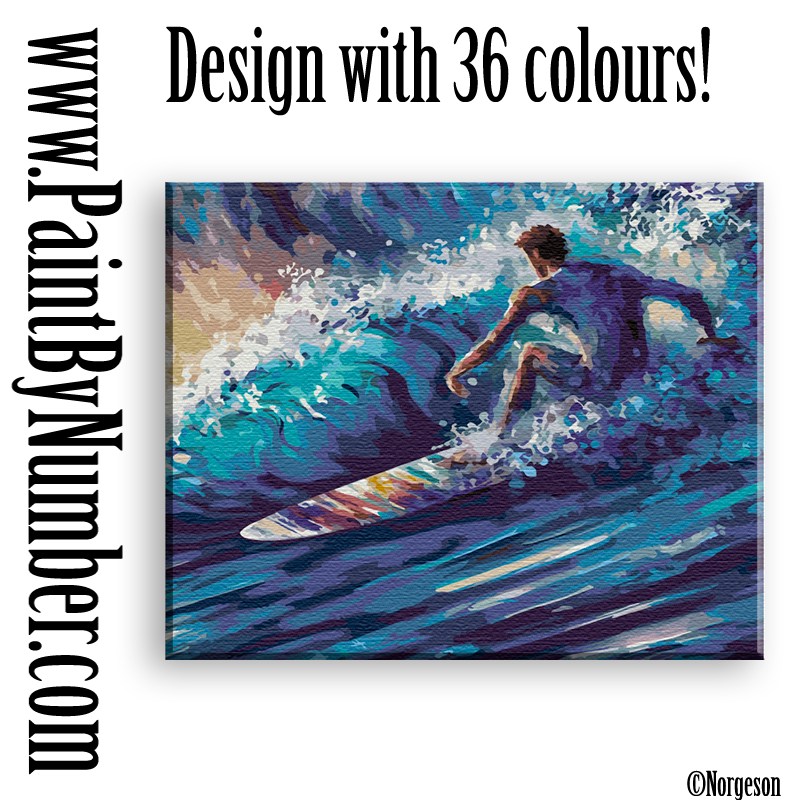 Blue surfer 2