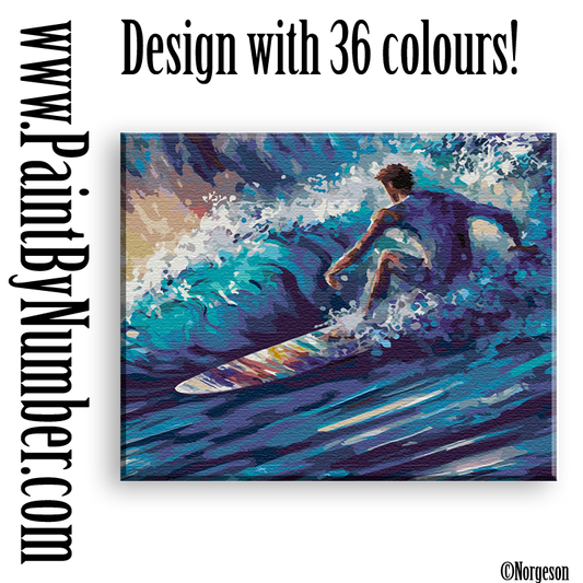 Blue surfer 2