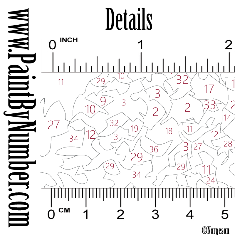 Mushroom village at night (Blue)