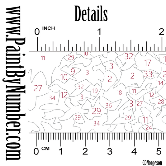 Mushroom village at night (Blue)