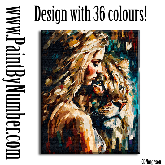 Beauty and the beast - (Blonde - Lion)