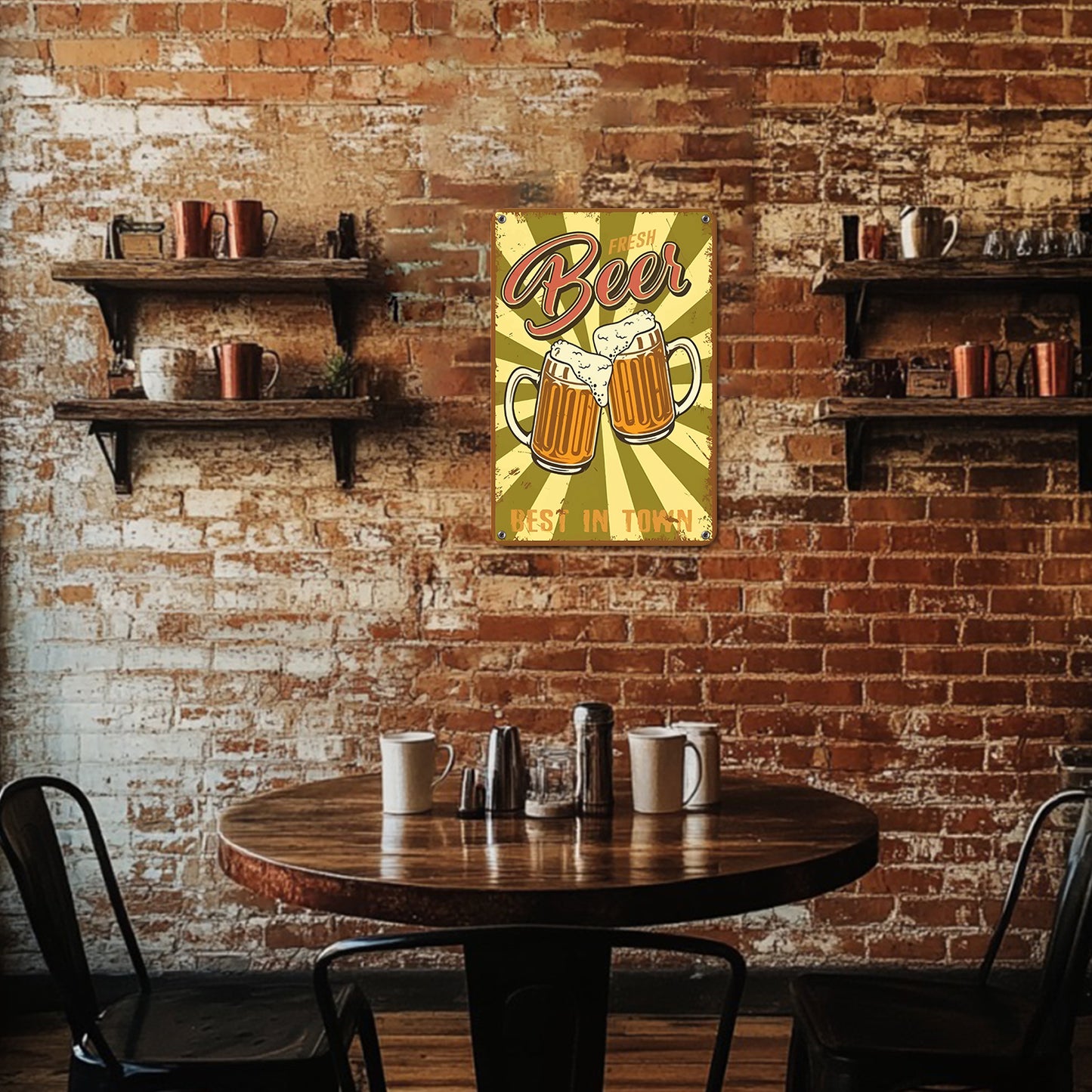 Vintage Metal Bar Art 10
