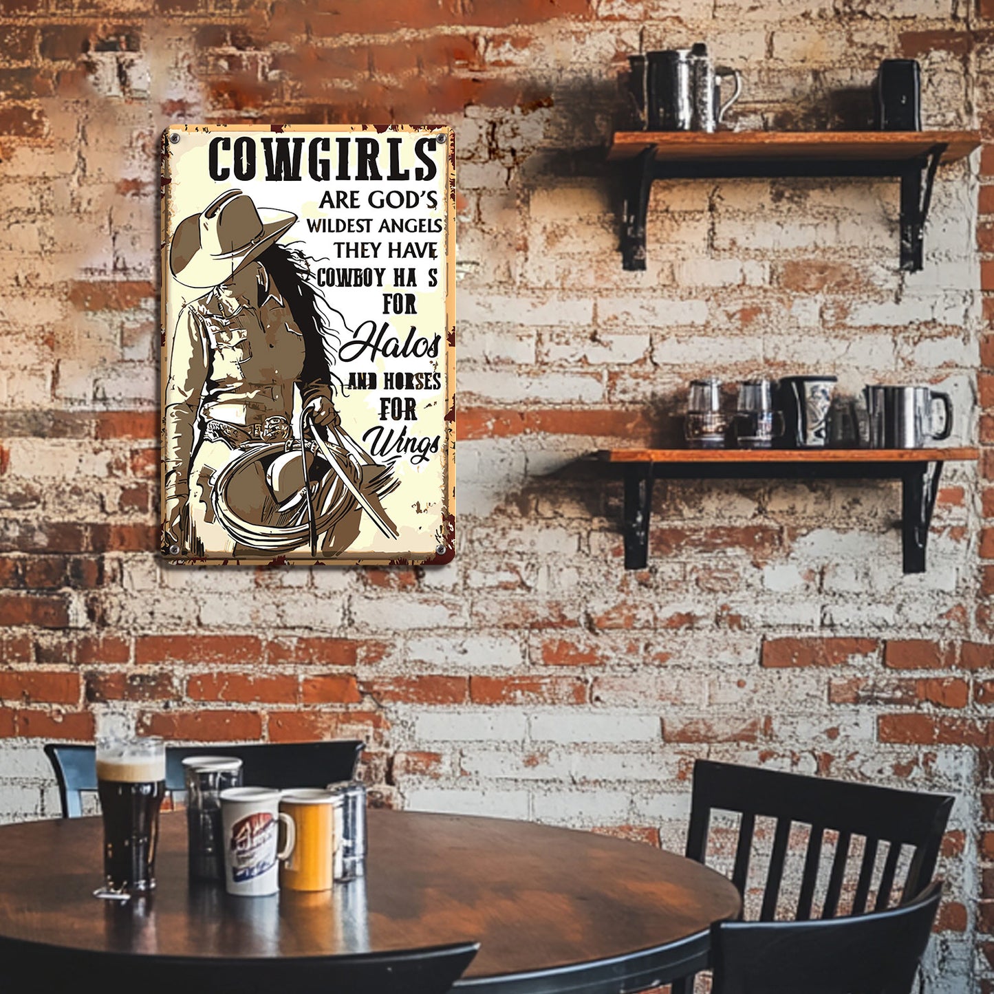 Vintage Metal Bar Art 24
