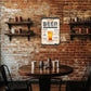 Vintage Metal Bar Art 1