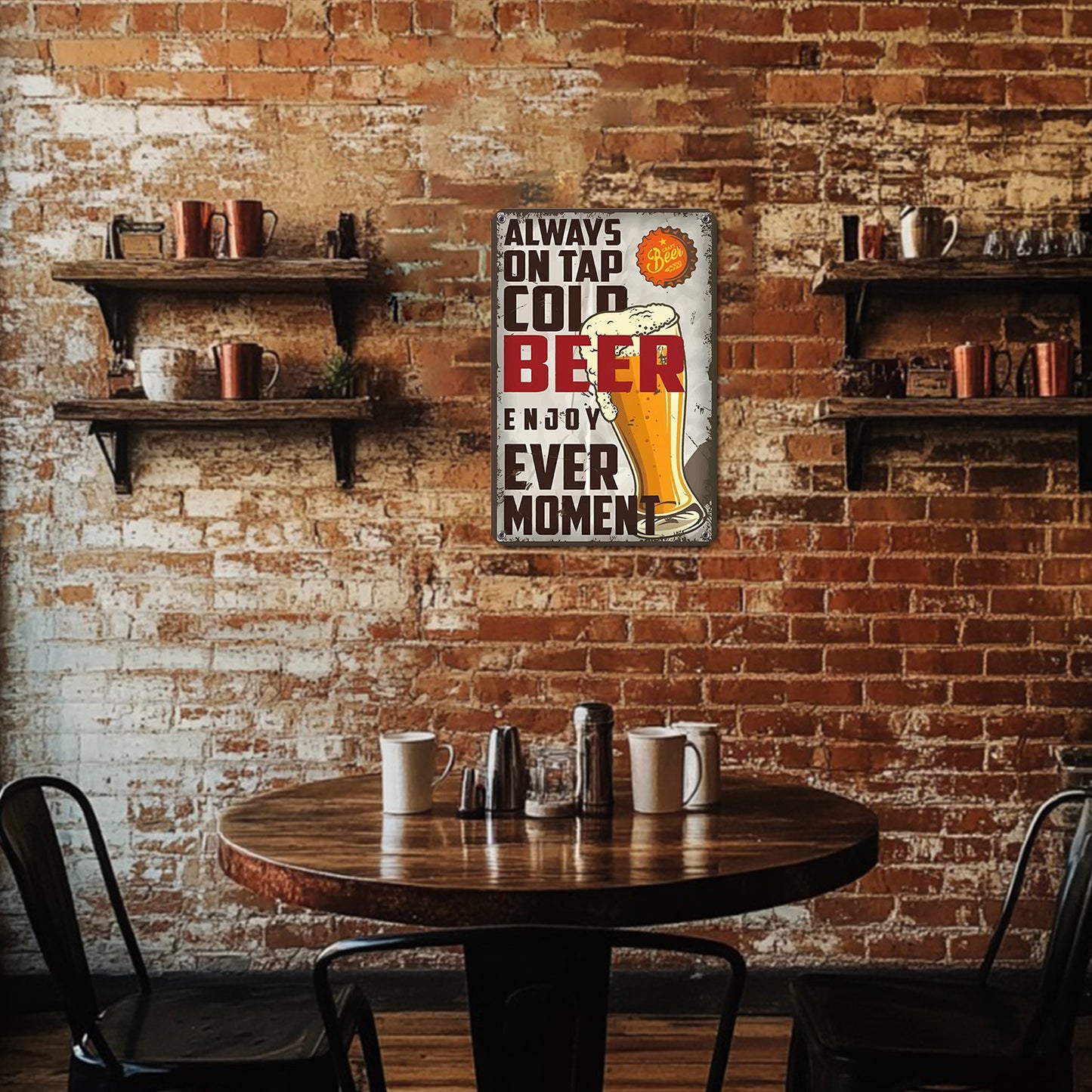 Vintage Metal Bar Art 8
