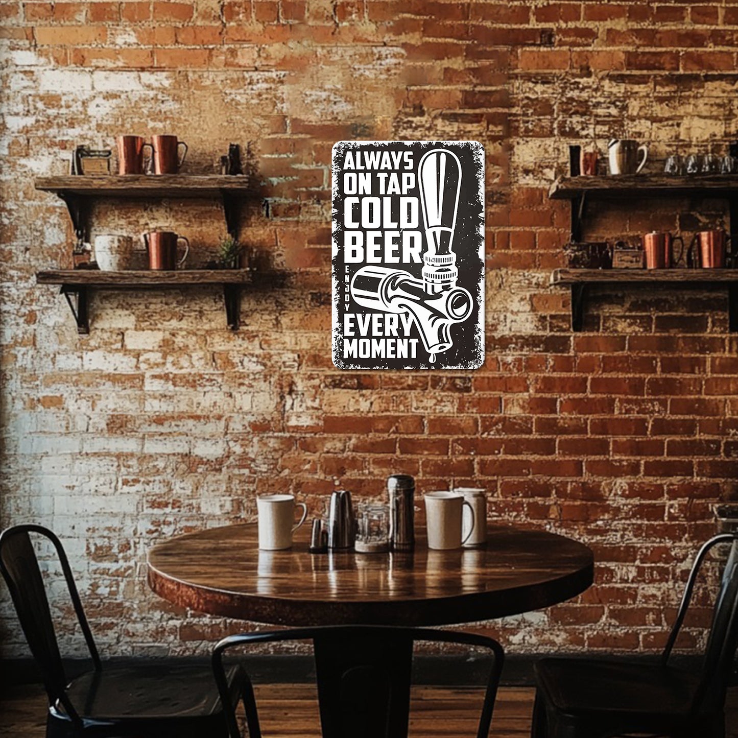 Vintage Metal Bar Art 7