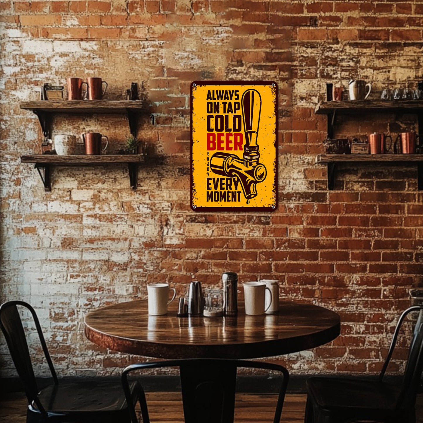 Vintage Metal Bar Art 4