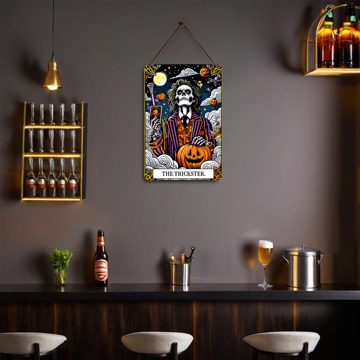 Vintage Metal Bar Art 30
