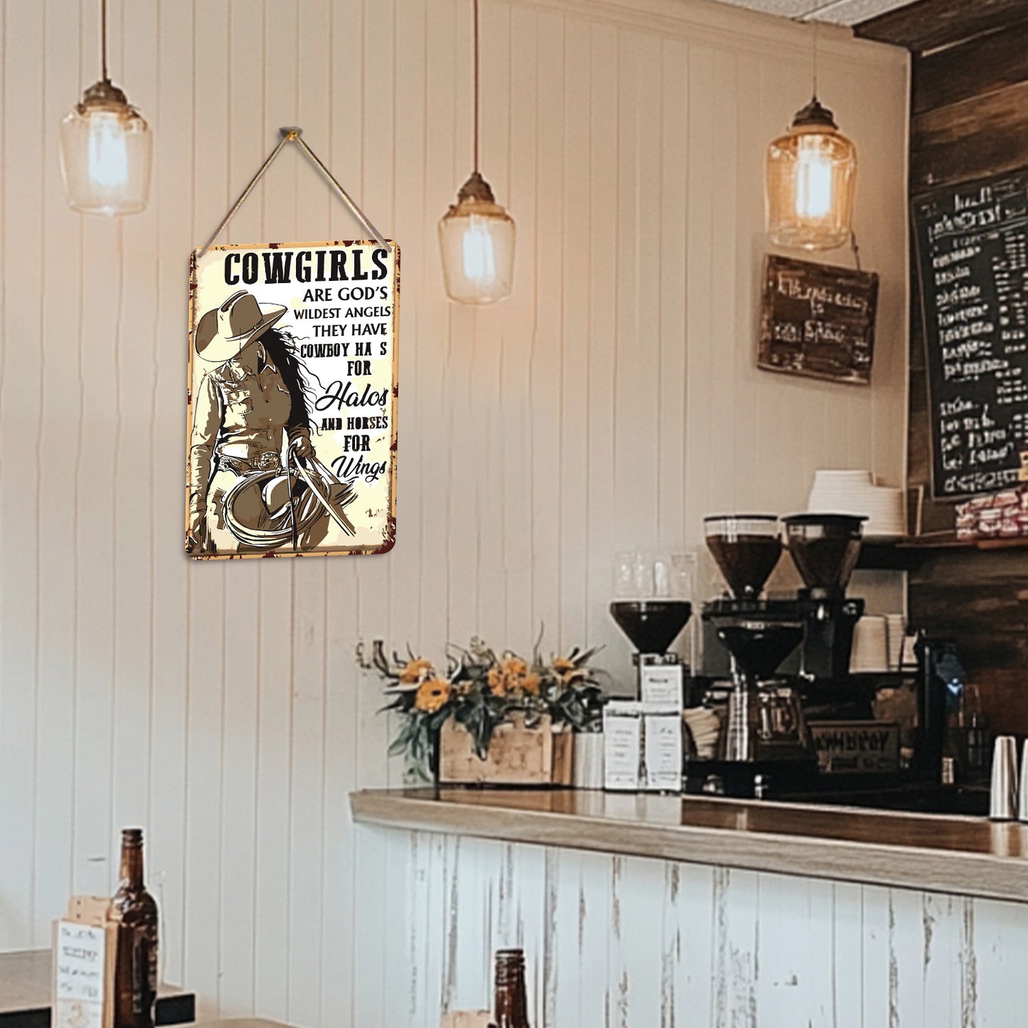 Vintage Metal Bar Art 24