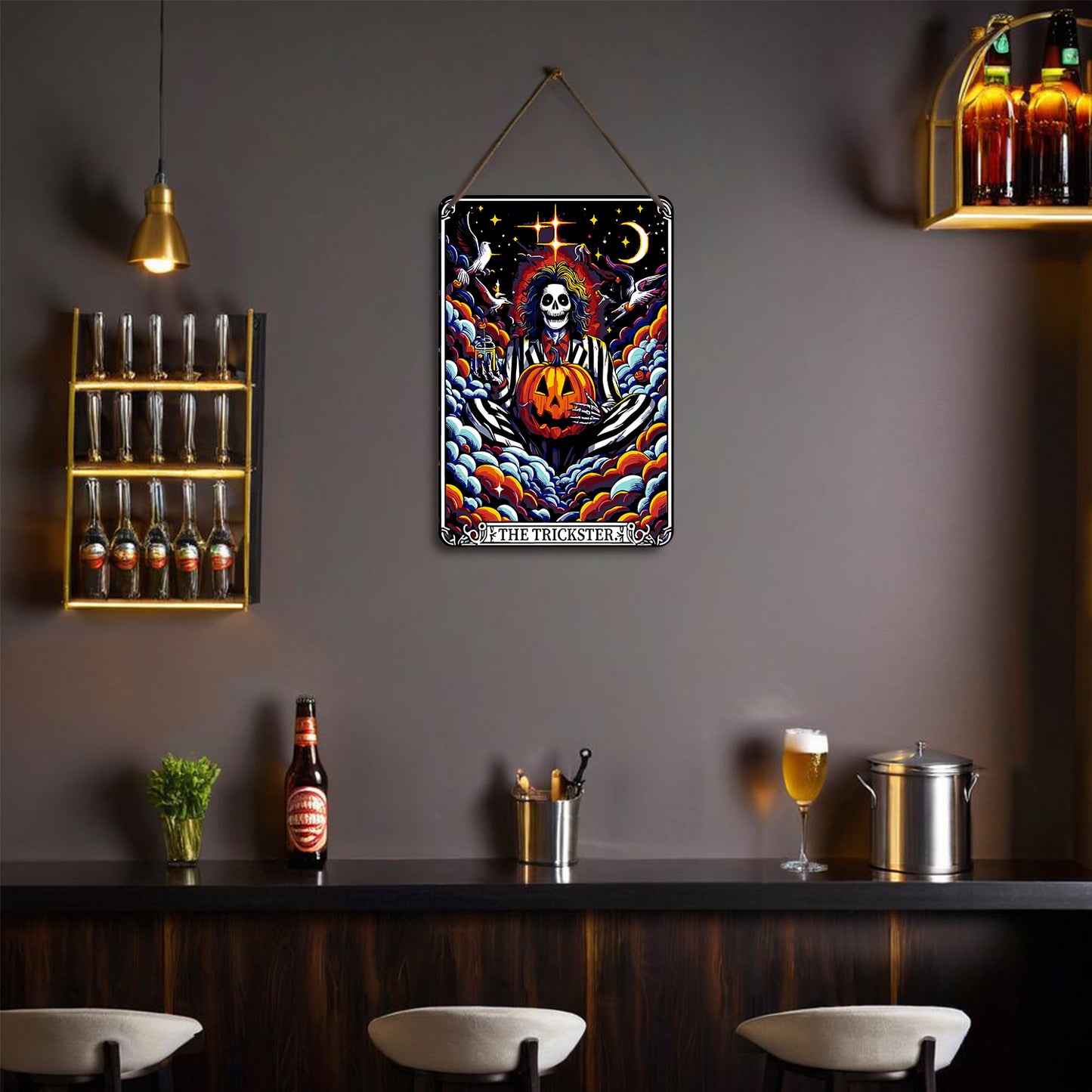 Vintage Metal Bar Art 28