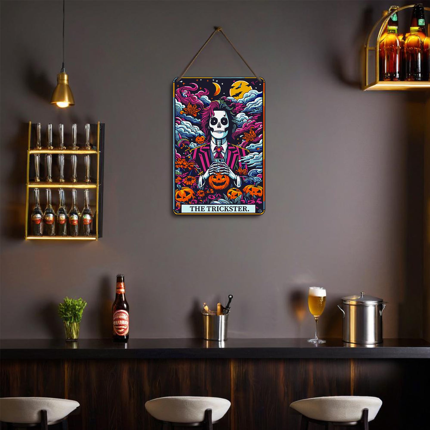 Vintage Metal Bar Art 32
