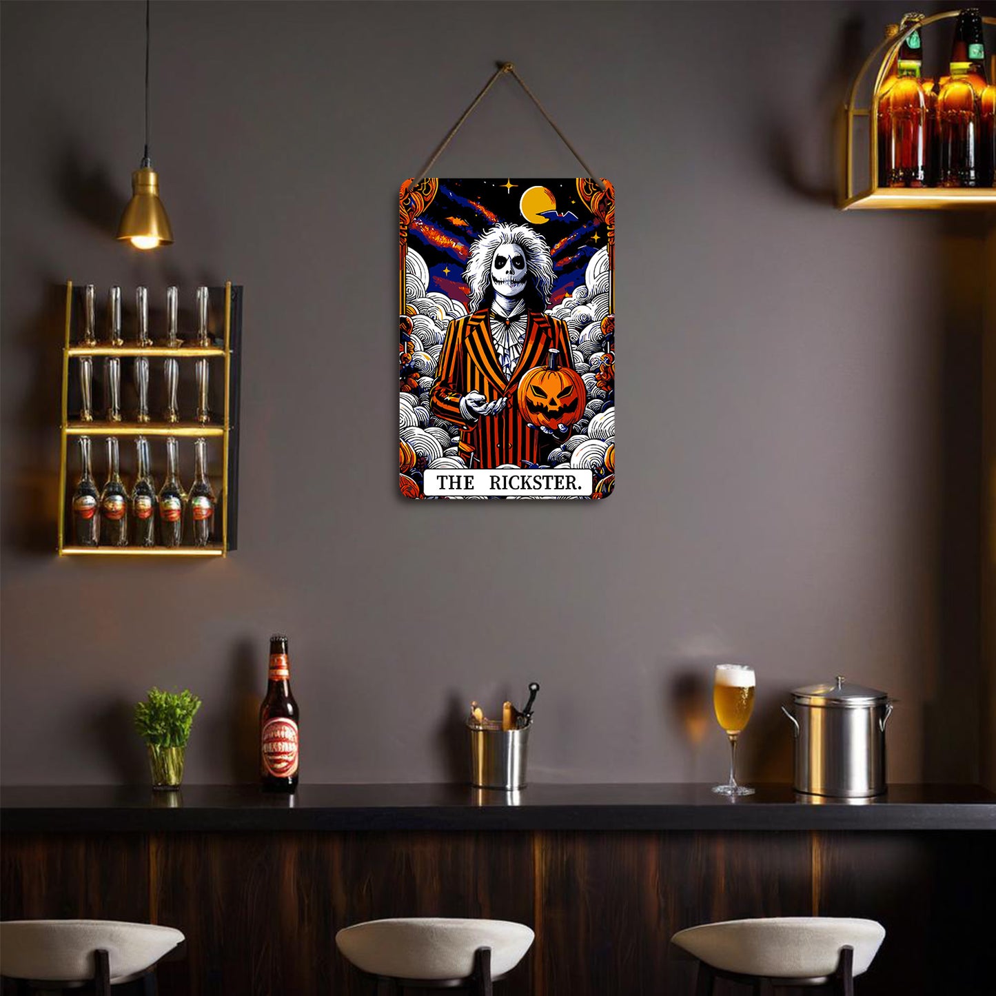 Vintage Metal Bar Art 23