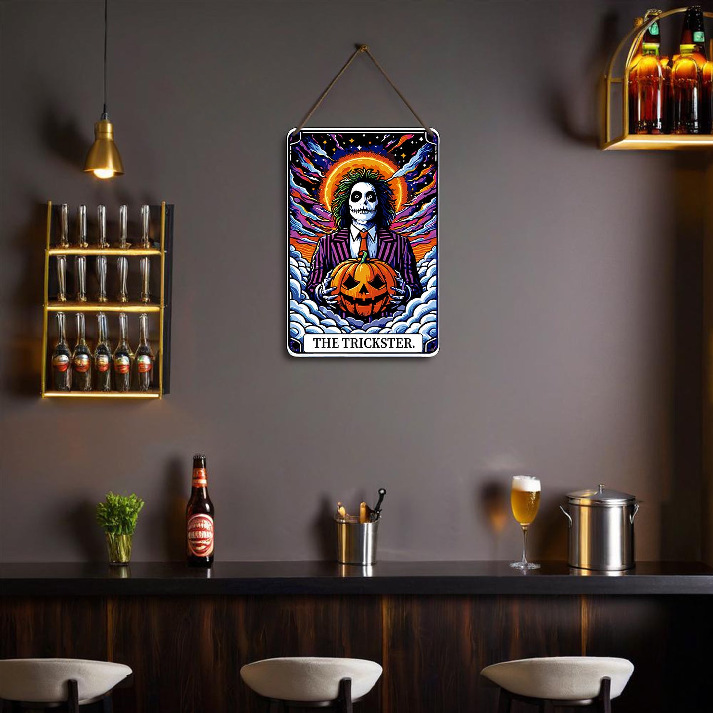 Vintage Metal Bar Art 29
