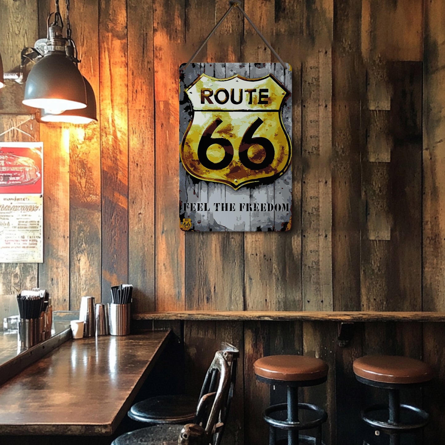 Vintage Metal Bar Art 27