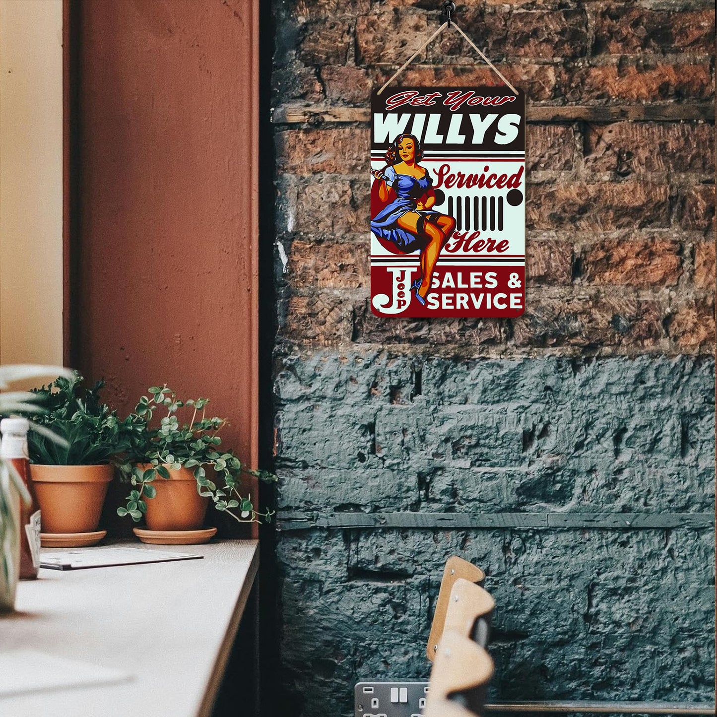 Vintage Metal Bar Art 21