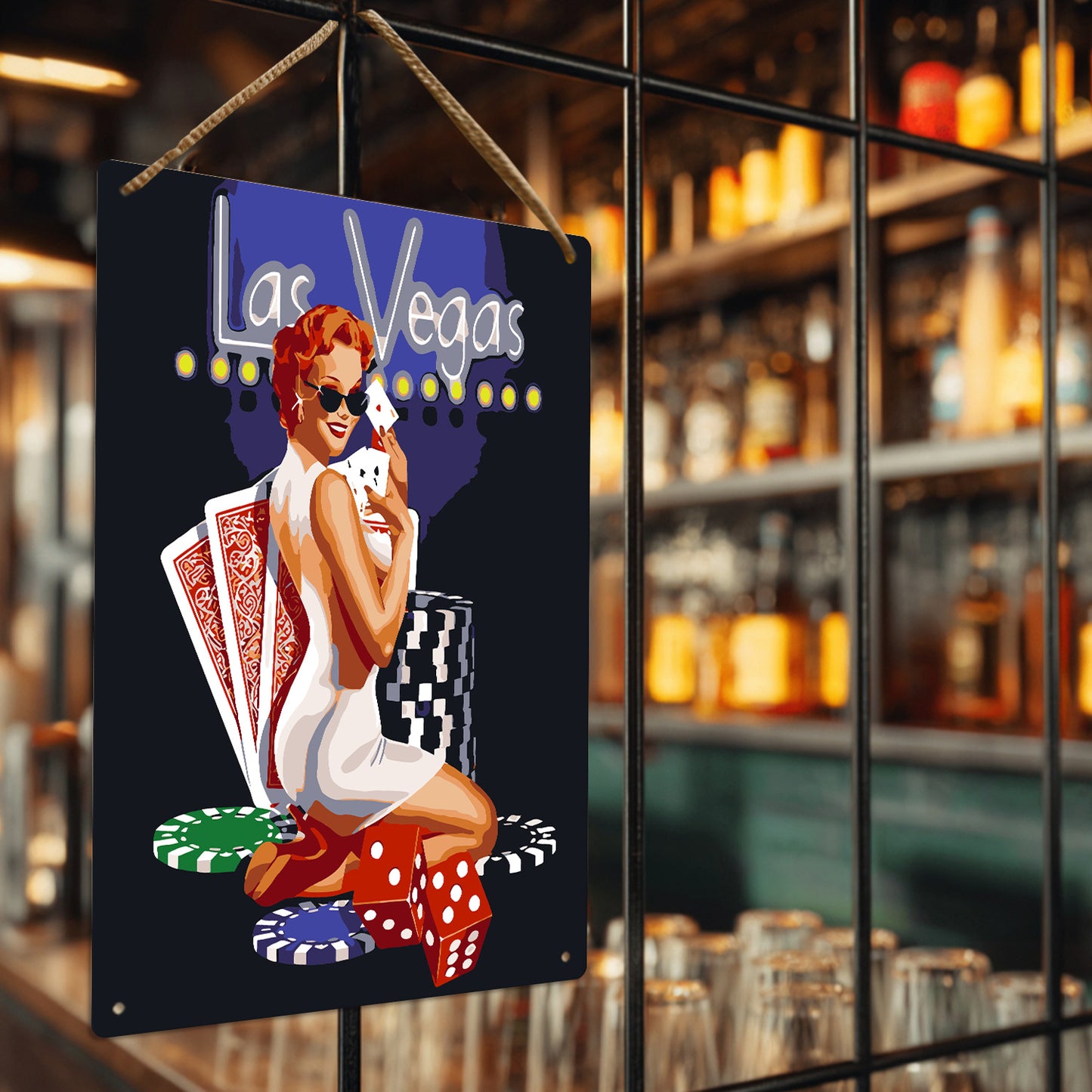 Vintage Metal Bar Art 26
