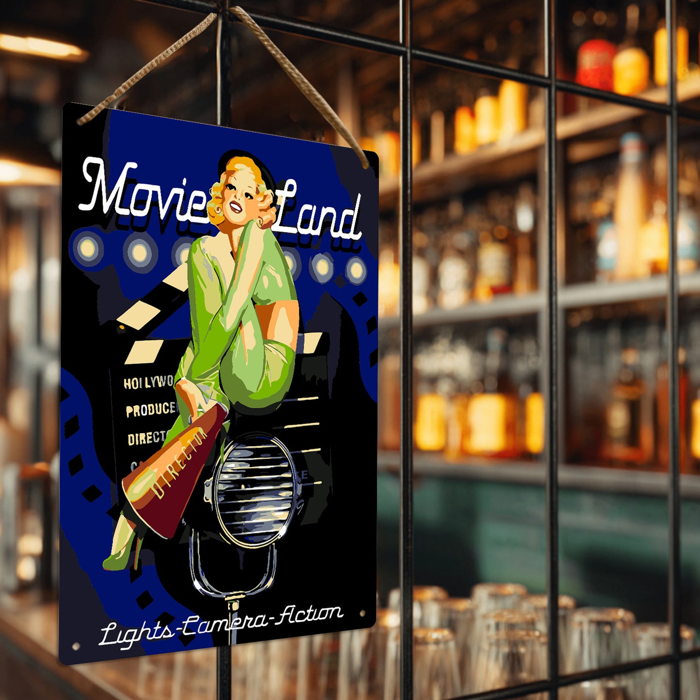 Vintage Metal Bar Art 25
